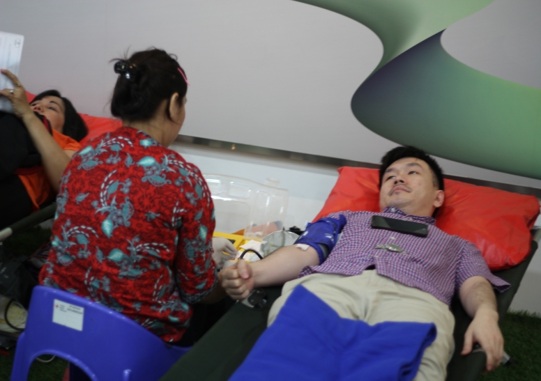 Kegiatan Donor Darah pada Event Festival Jakarta Great Sale - 3