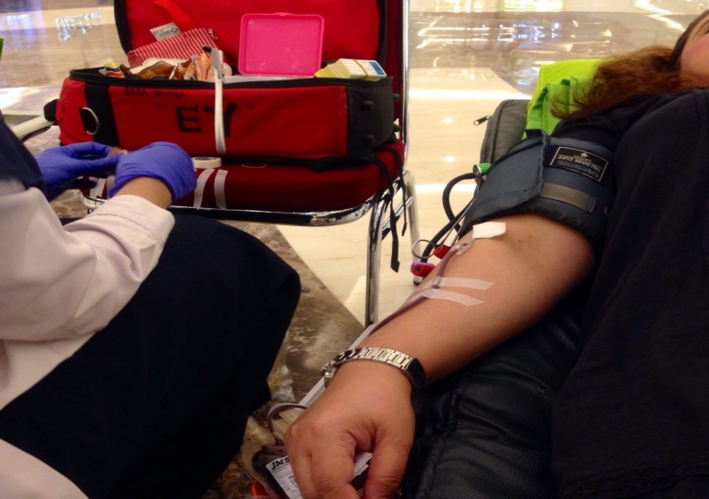 Kegiatan Donor Darah pada Event Festival Jakarta Great Sale - 16