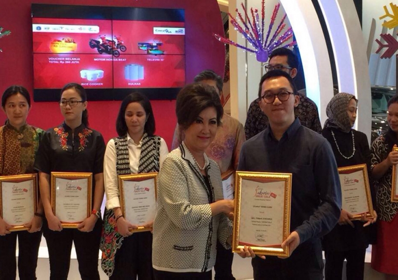 Penarikan undian berhadiah shopper card & pasar  murah fjgs 2017