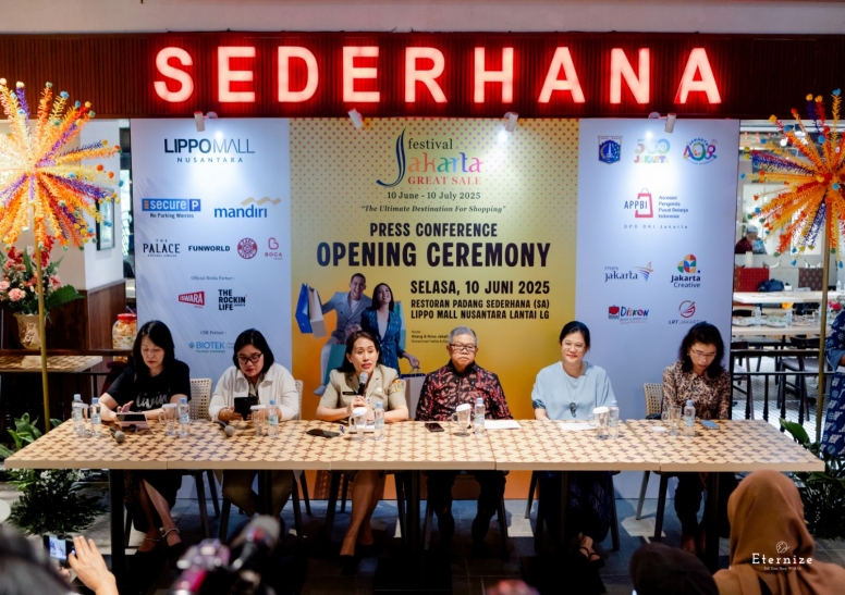 Press Conference Festival Jakarta Great Sale 2025