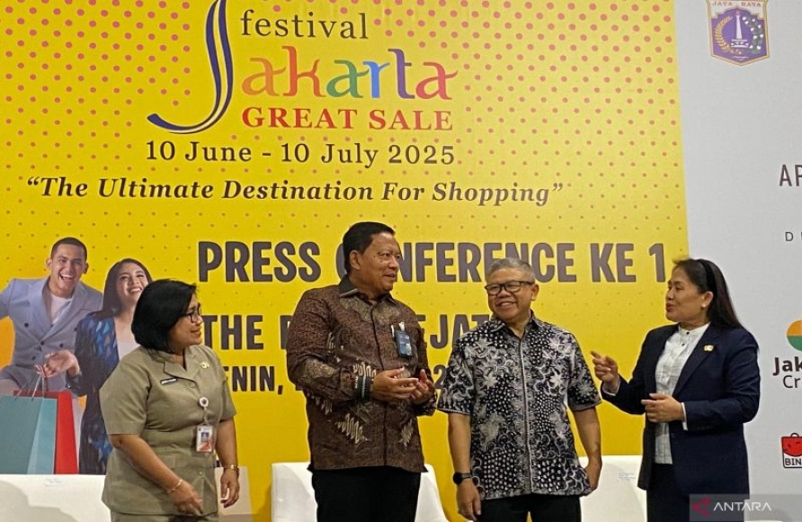 Festival Jakarta Great Sale 2025 Bidik Rp15,5 Triliun Transaksi Ritel