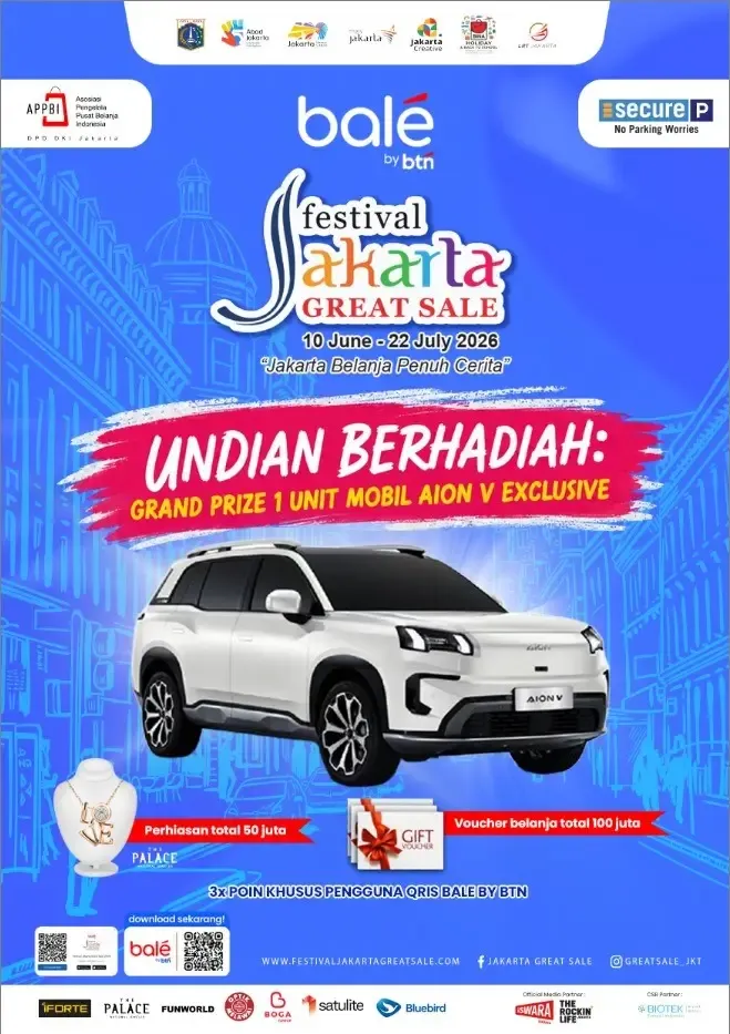 Belanja di 49 Mal Favoritmu di Jakarta, Bawa Pulang Mobil Listrik Impian!
